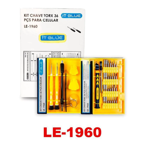 Kit Chave Torx 36 Peças - Le1960